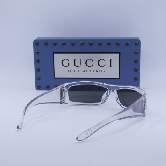 Final Price! Gucci GG1492SA 002 Transparent/Grey Sunglasses - Picture 11 of 12